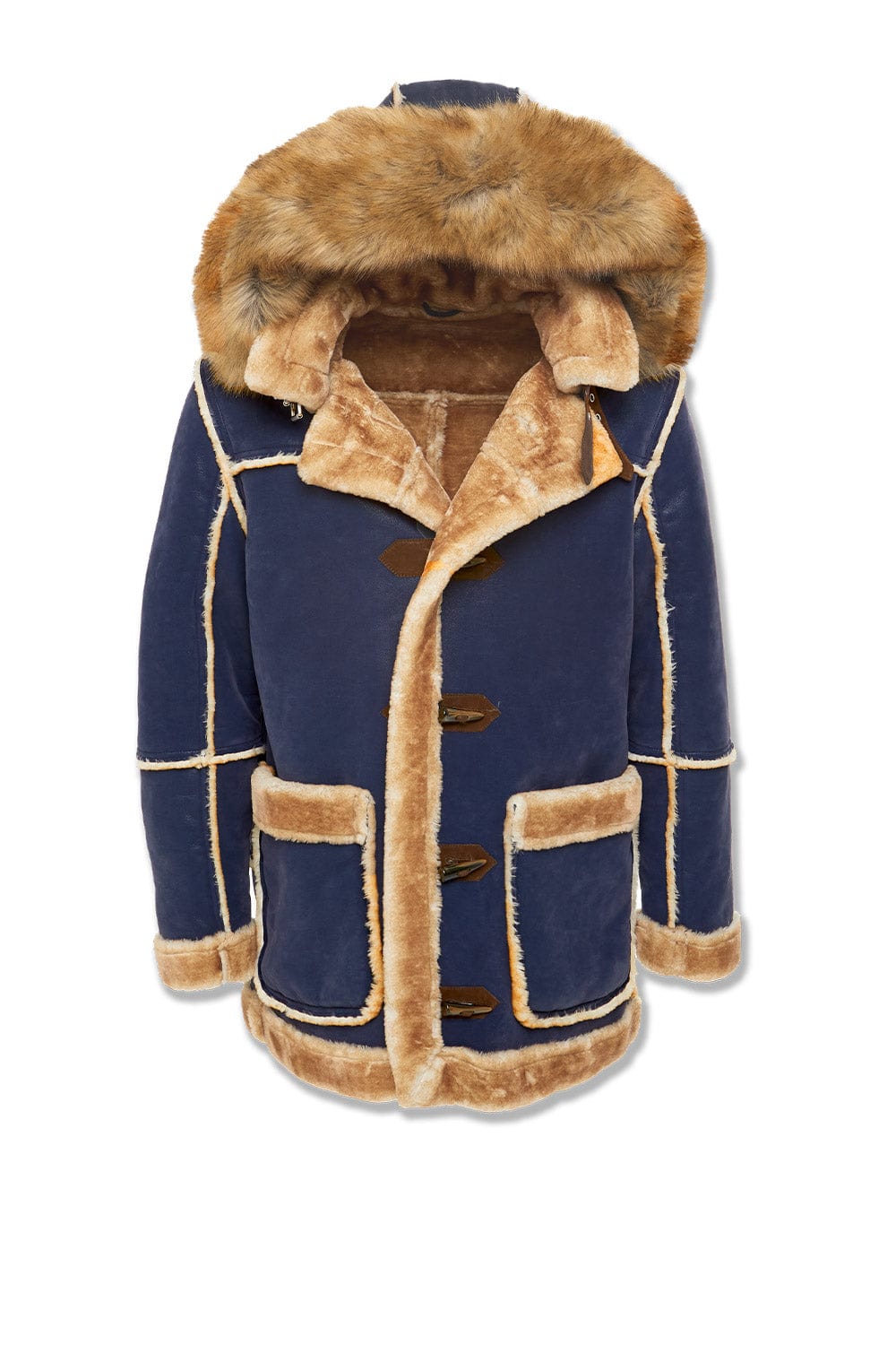Denali Shearling Jacket (Navy)