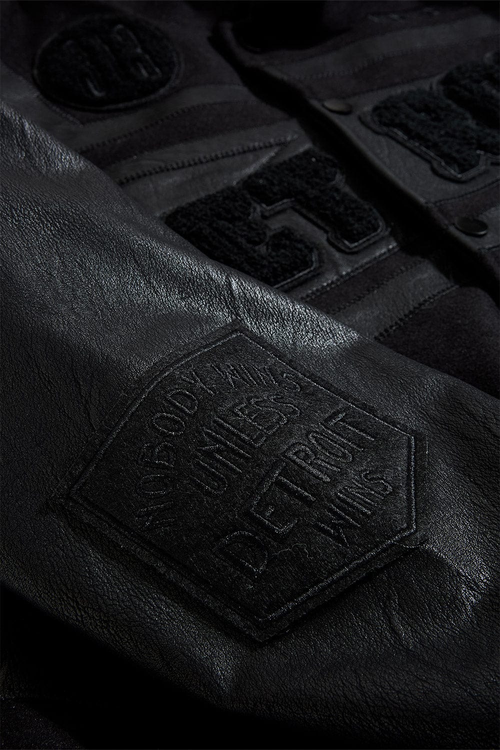 Trackstar Varsity Jacket (Blackout)