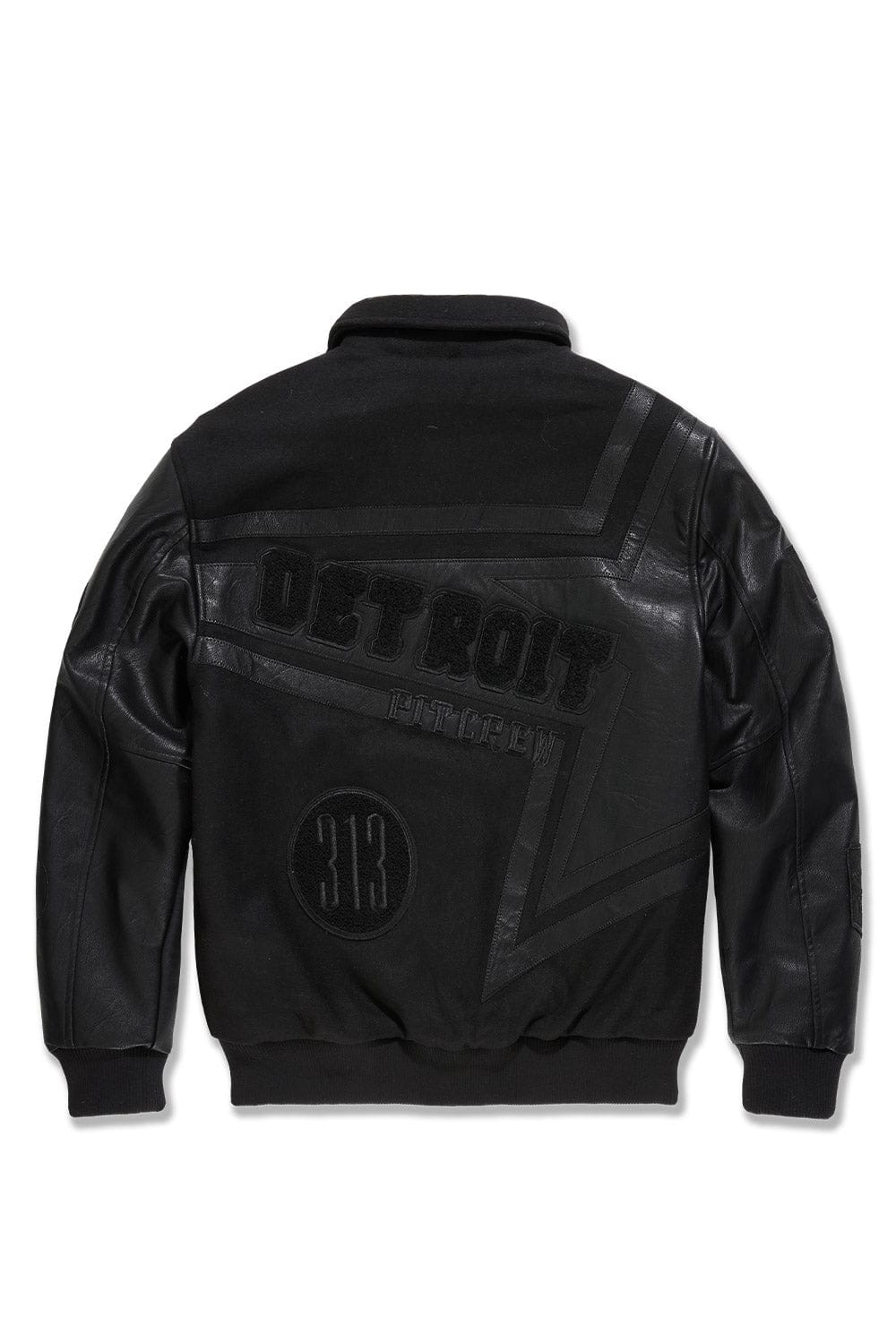 Trackstar Varsity Jacket (Blackout)