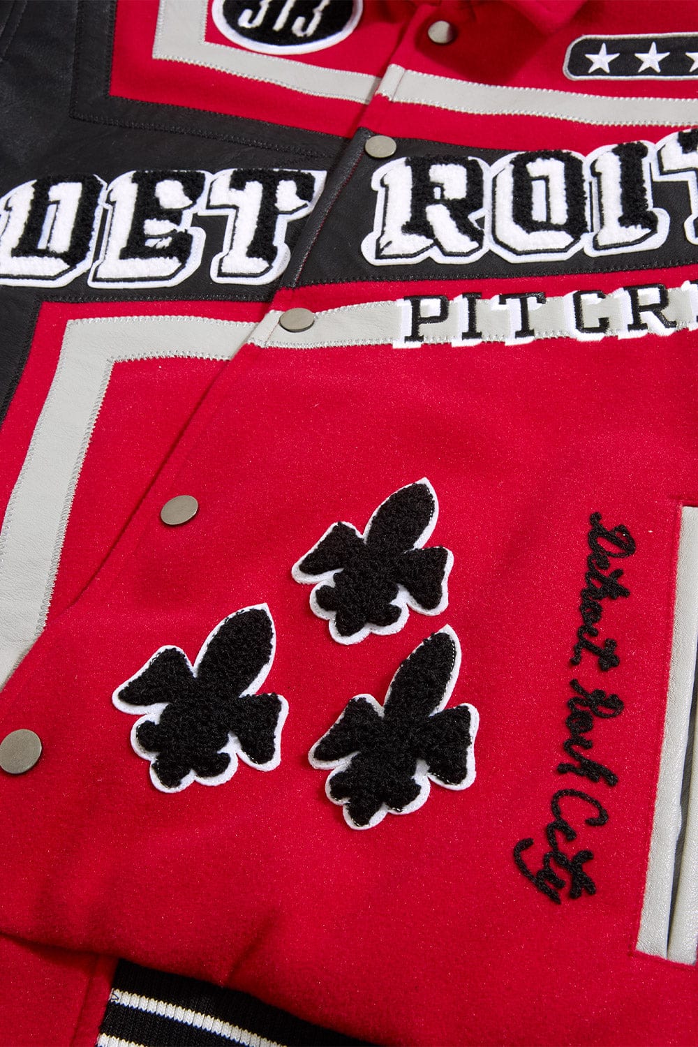 Trackstar Varsity Jacket (Red)