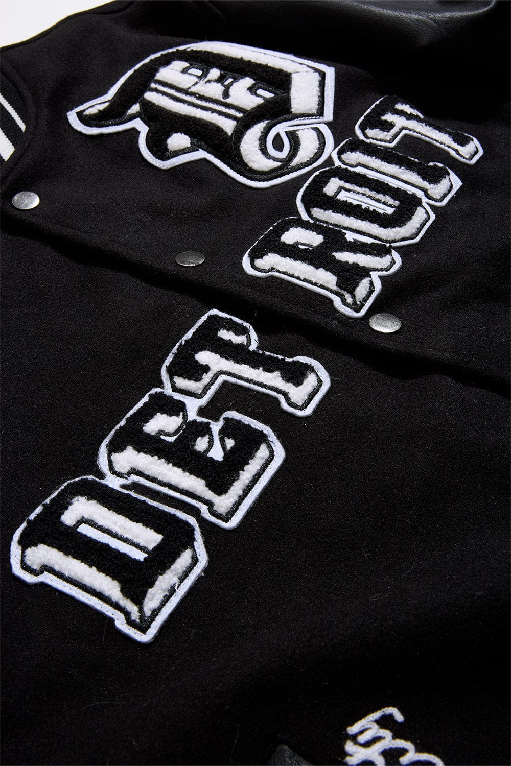 D-Town Varsity Jacket (Black)