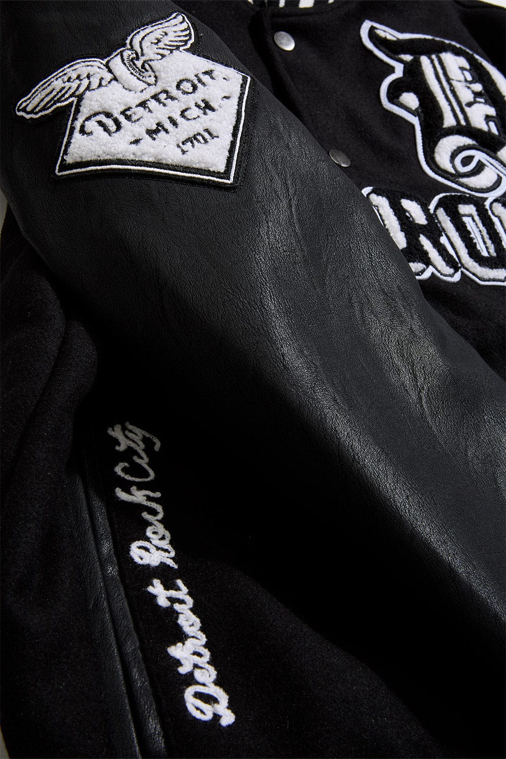 D-Town Varsity Jacket (Black)