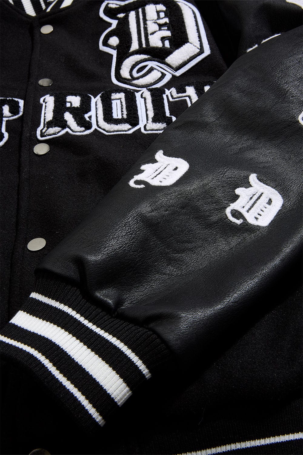 D-Town Varsity Jacket (Black)