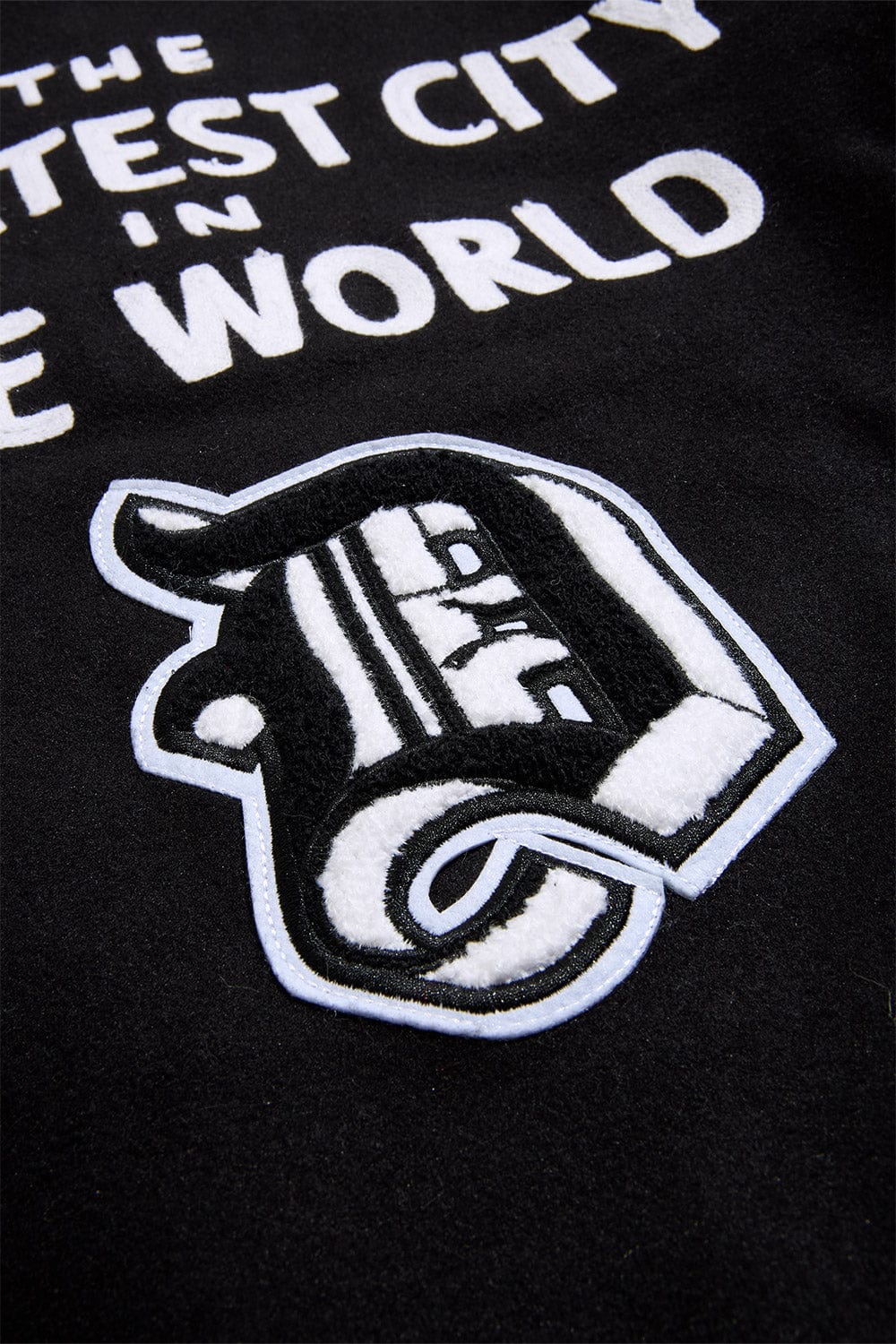 D-Town Varsity Jacket (Black)