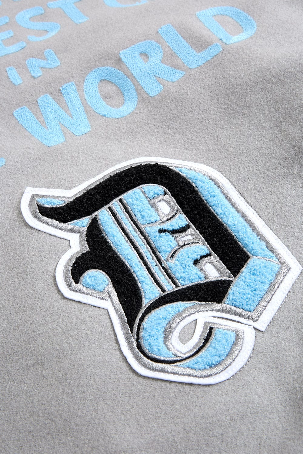 D-Town Varsity Jacket (Lion Grey)