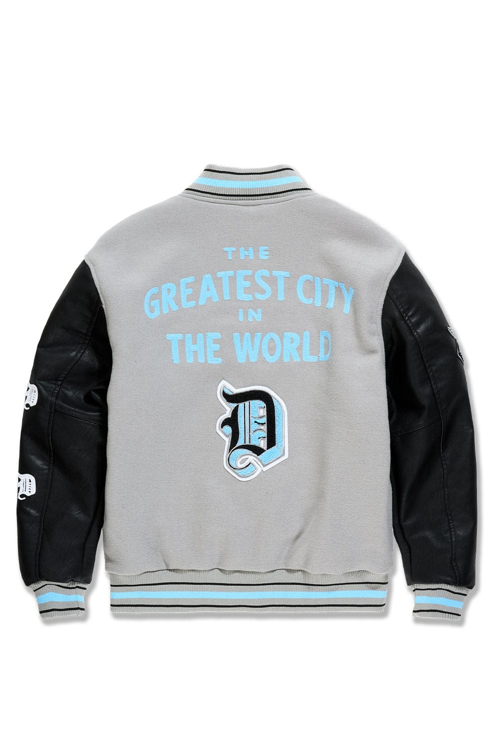 D-Town Varsity Jacket (Lion Grey)