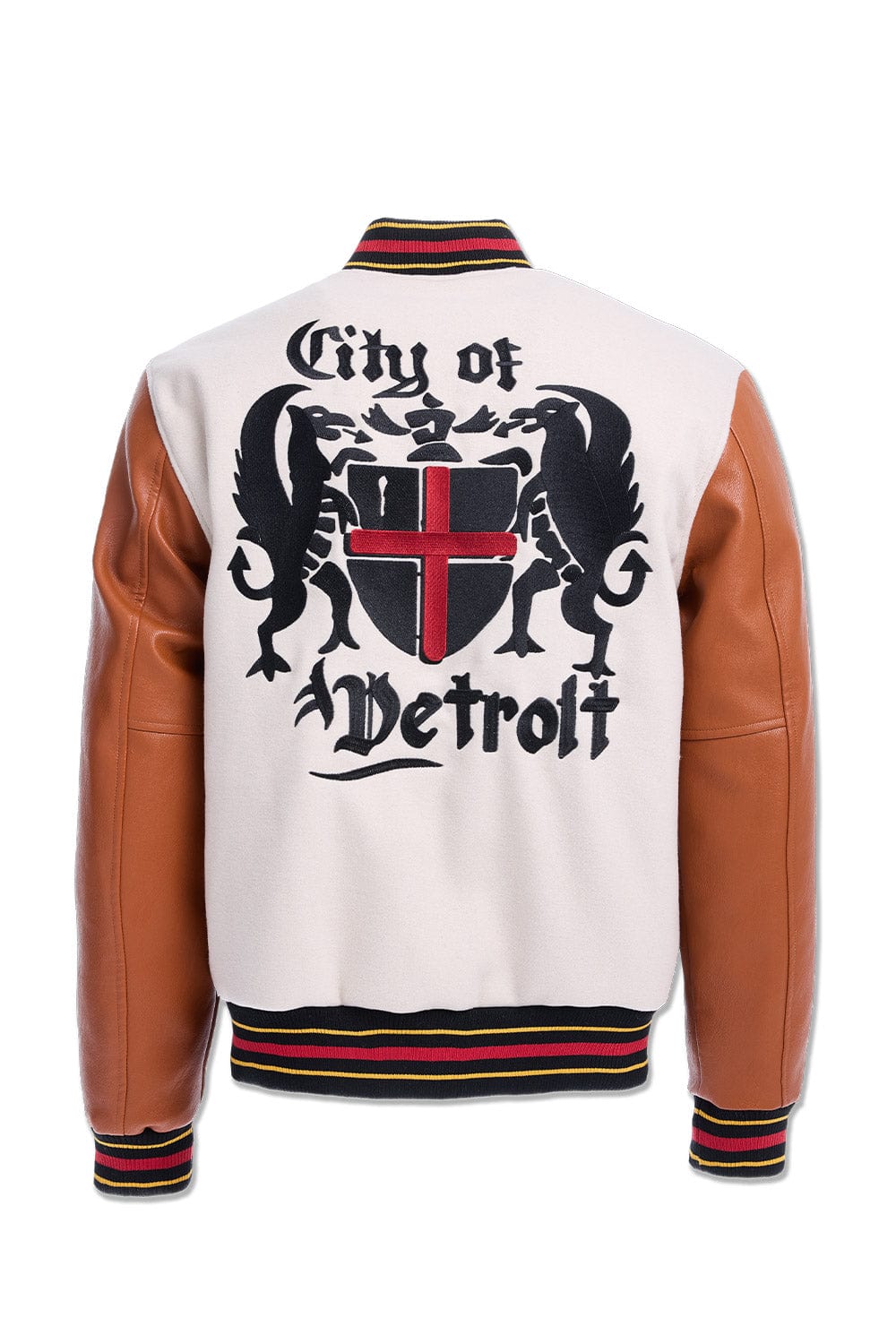 The Renaissance City Varsity Jacket (Cream)