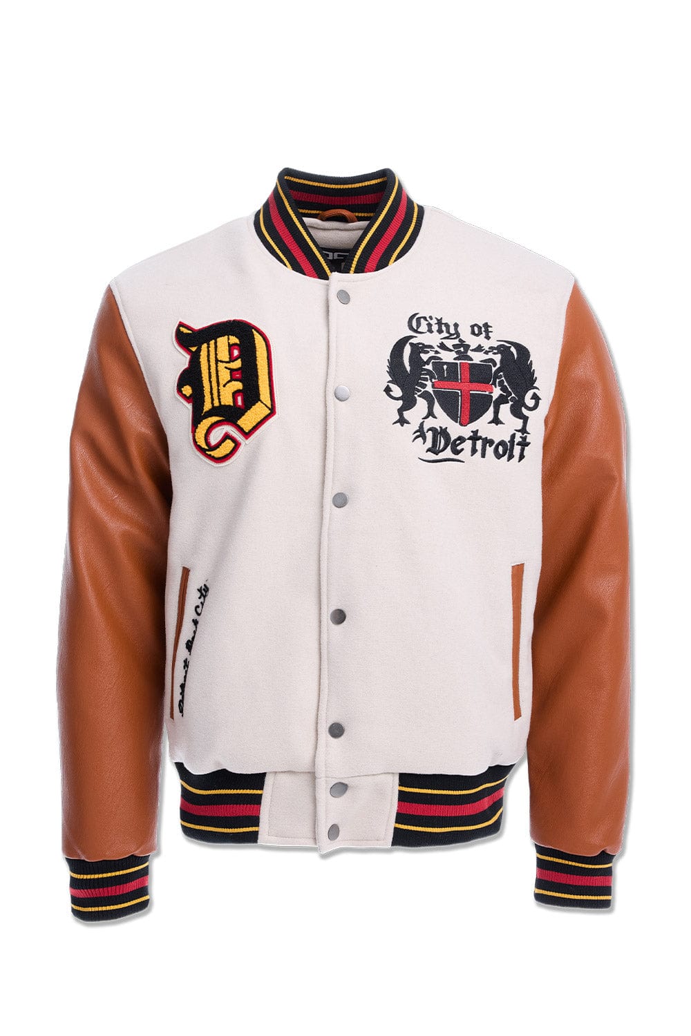 The Renaissance City Varsity Jacket (Cream)