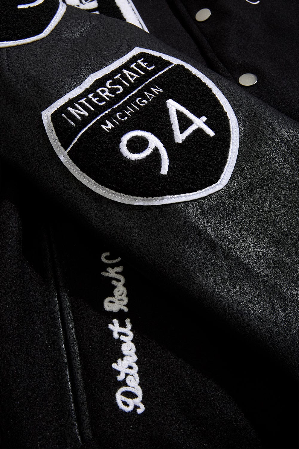 313 Varsity Jacket (Black)