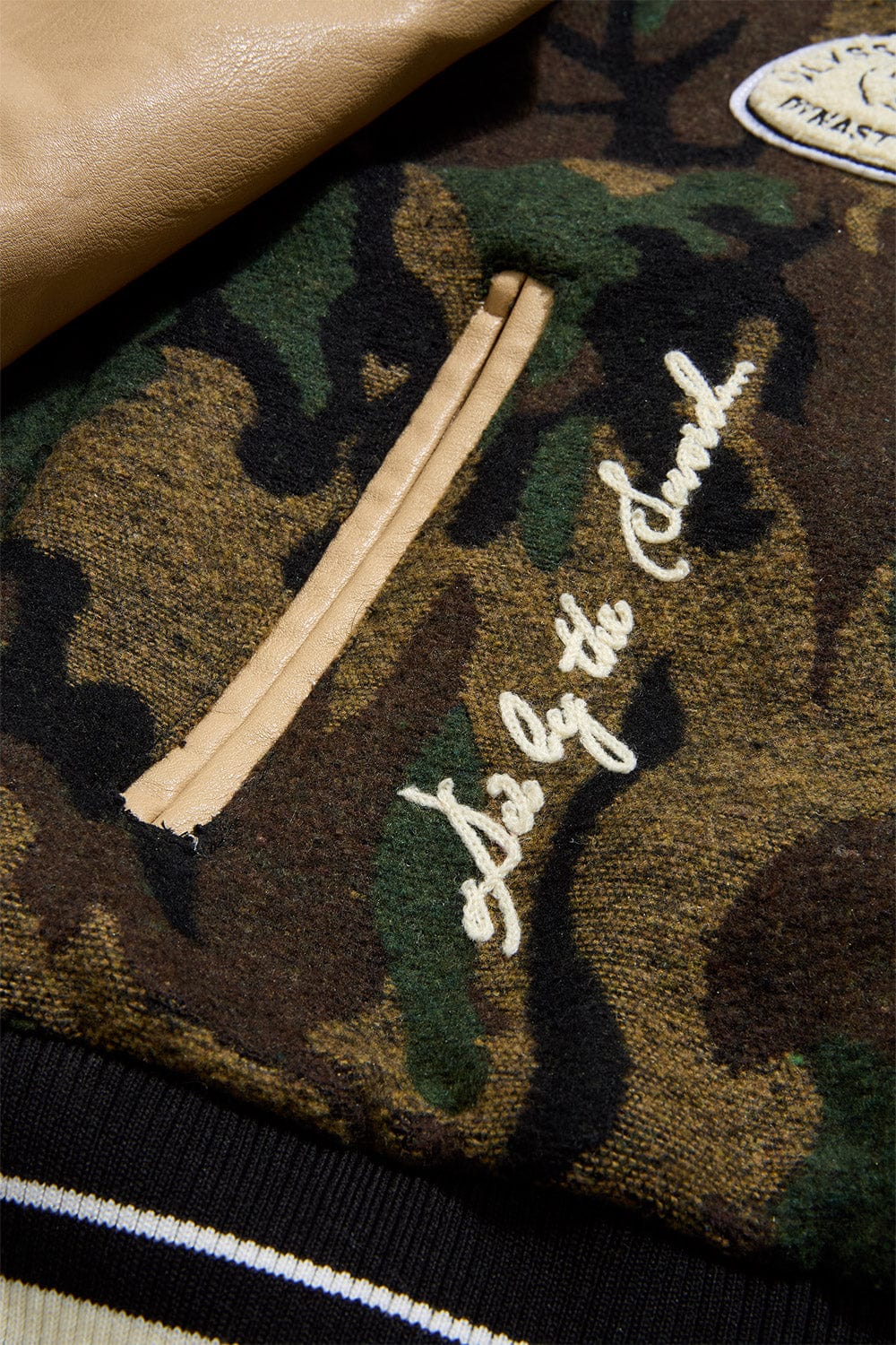 Life of Vice Varsity Jacket (Vintage Camo)