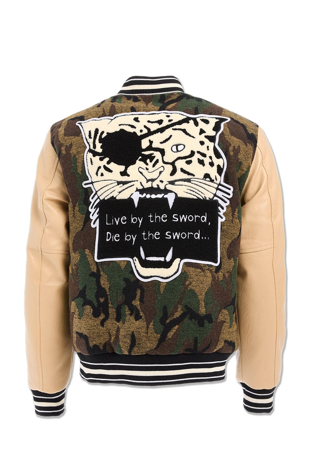 Life of Vice Varsity Jacket (Vintage Camo)