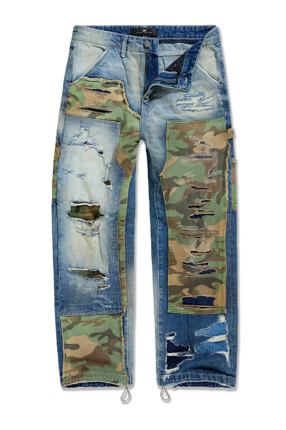 Wide Leg Fit - Front Line Denim - Brian Collection (Vintage Camo)