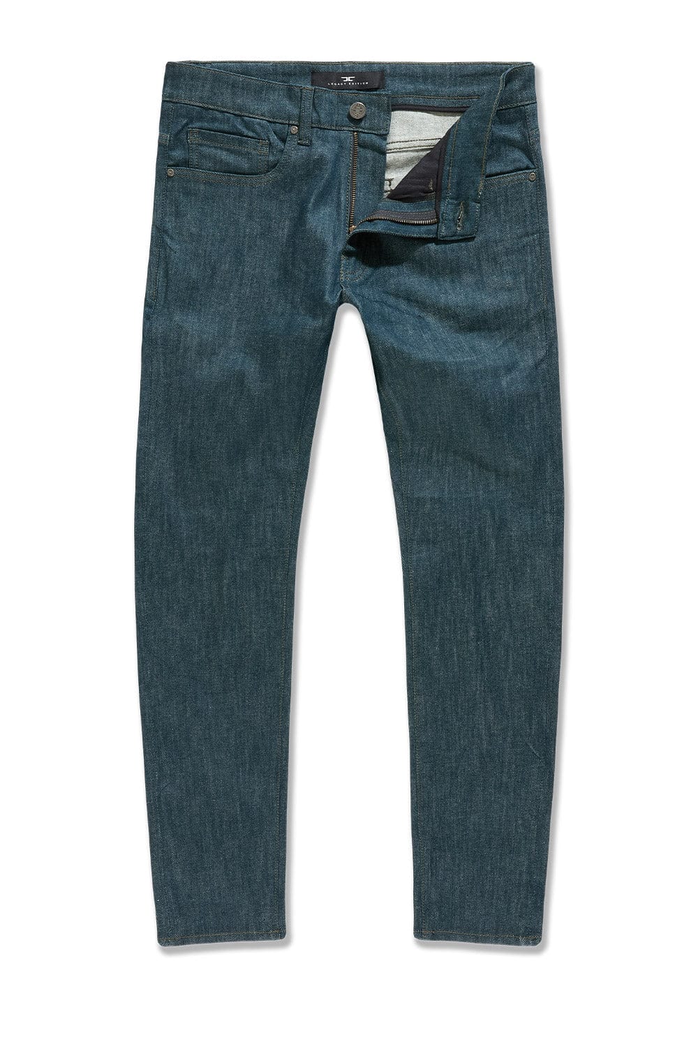Straight Fit - Upper East Side Denim (Raw Green Cast) - Collins Collection