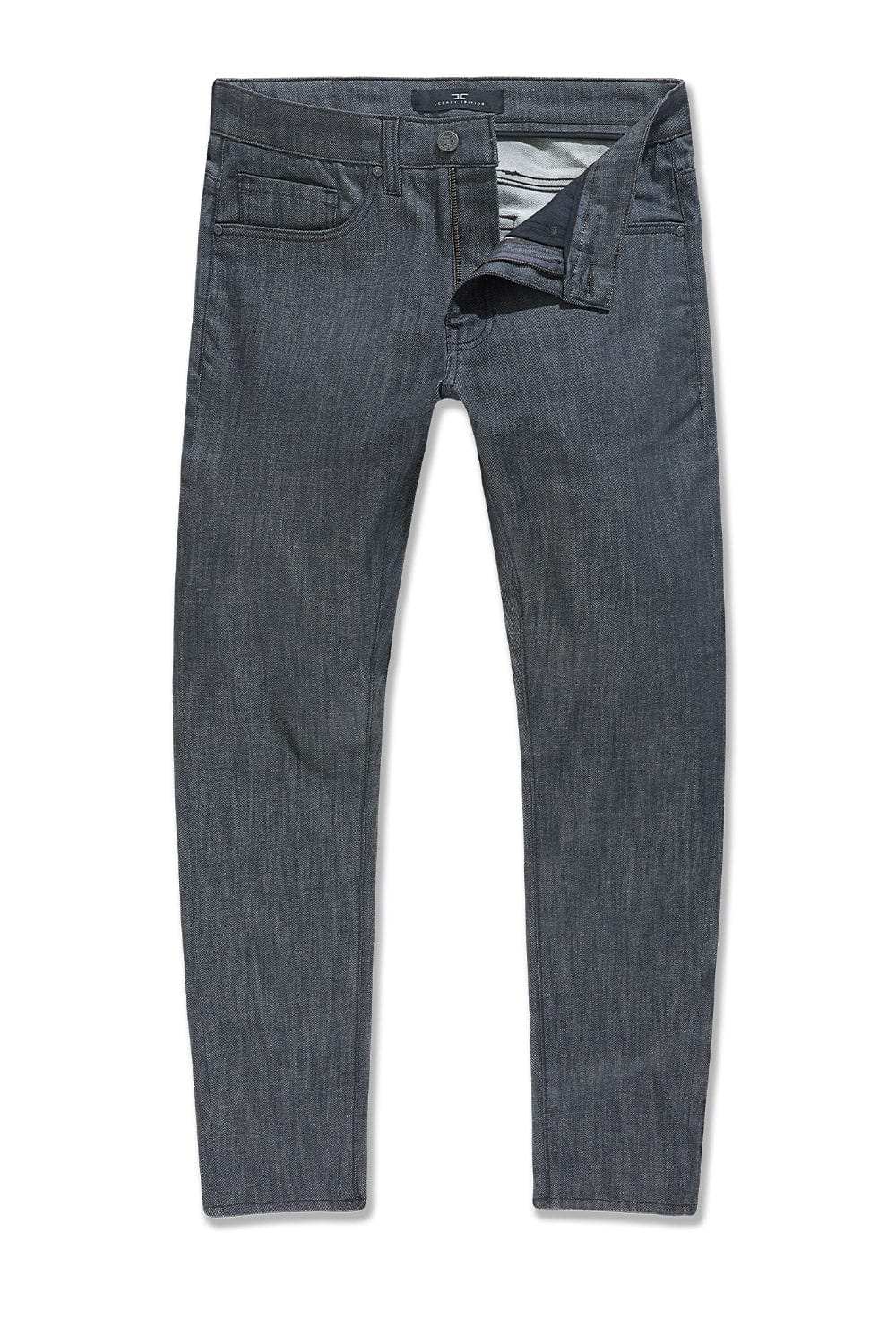 Straight Fit - Upper East Side Denim (Raw Grey) - Collins Collection