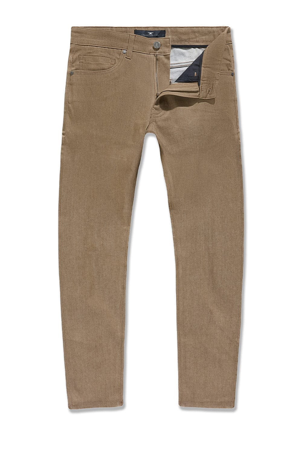 Straight Fit - Upper East Side Denim (Raw Khaki) - Collins Collection