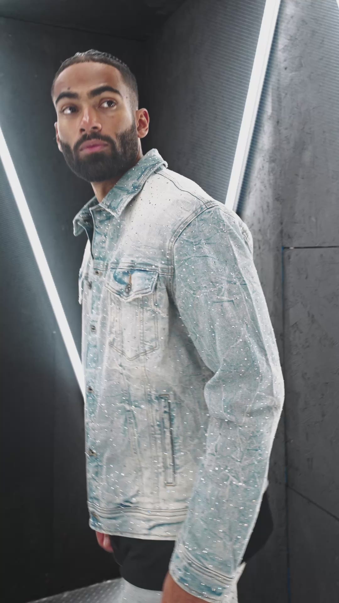 Magic City Denim Trucker Jacket (Iced Lager)