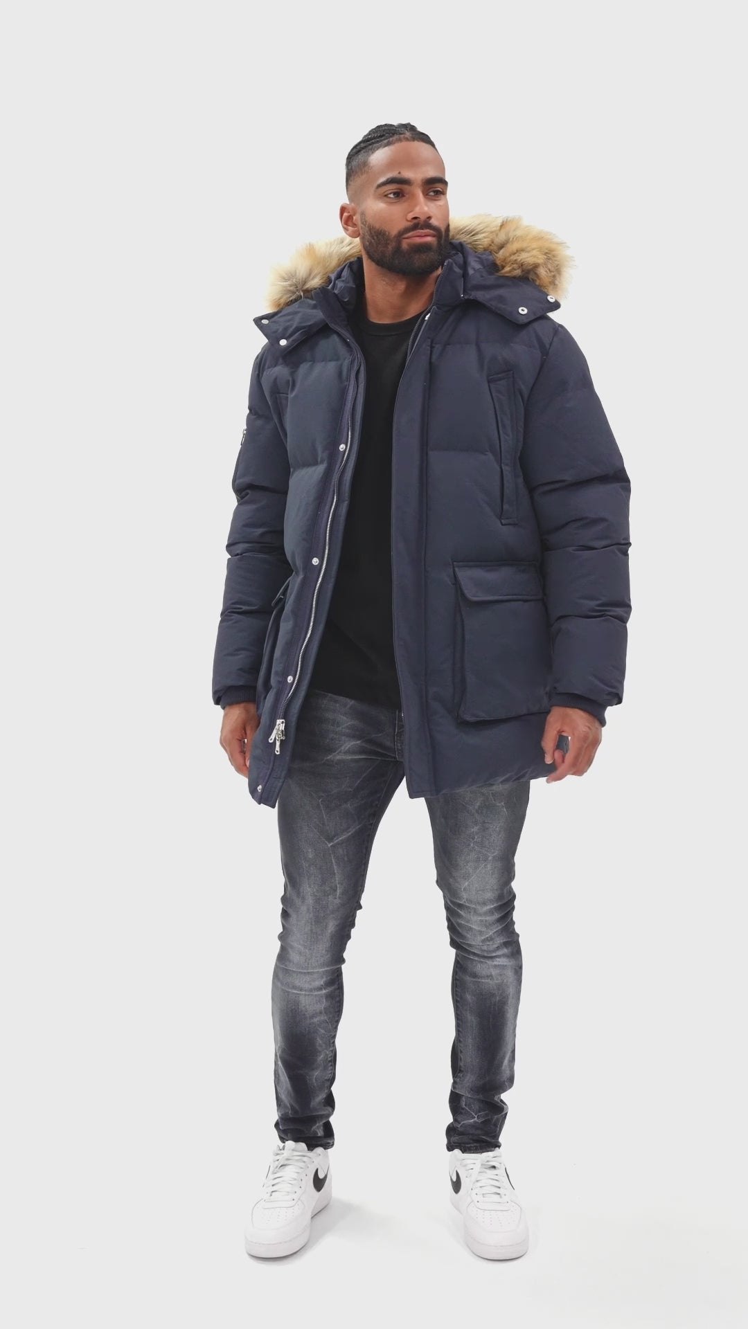 Fairbanks Insulated Parka (Navy)