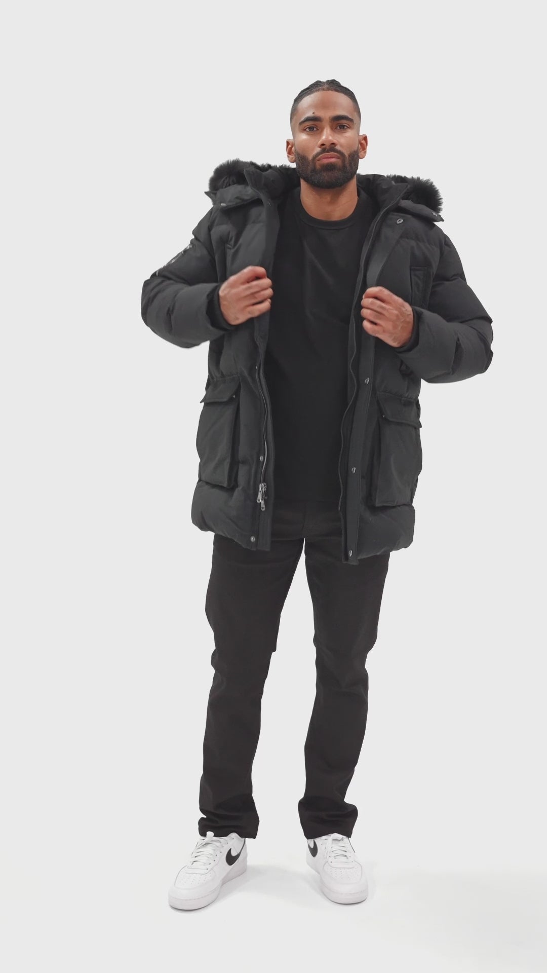 Fairbanks Insulated Parka (Noir)